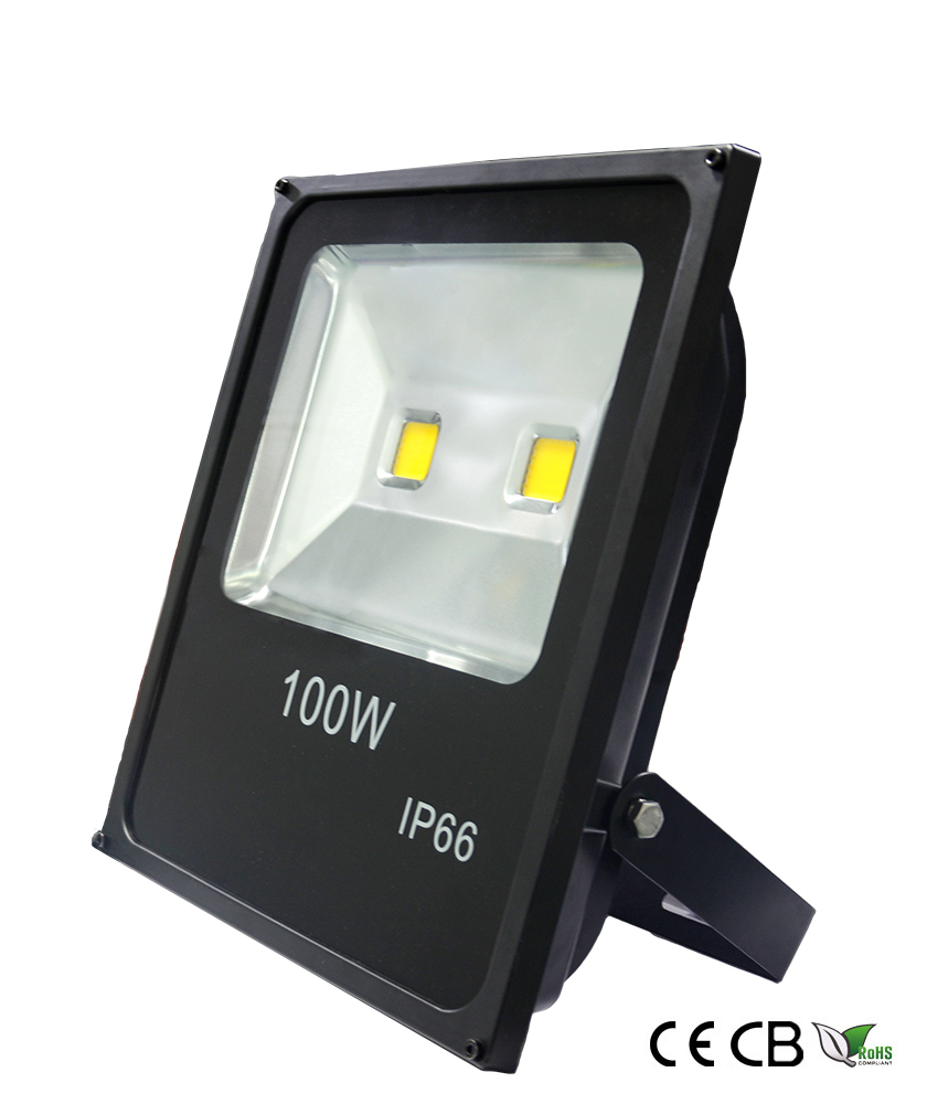 100w slim cob led flood light