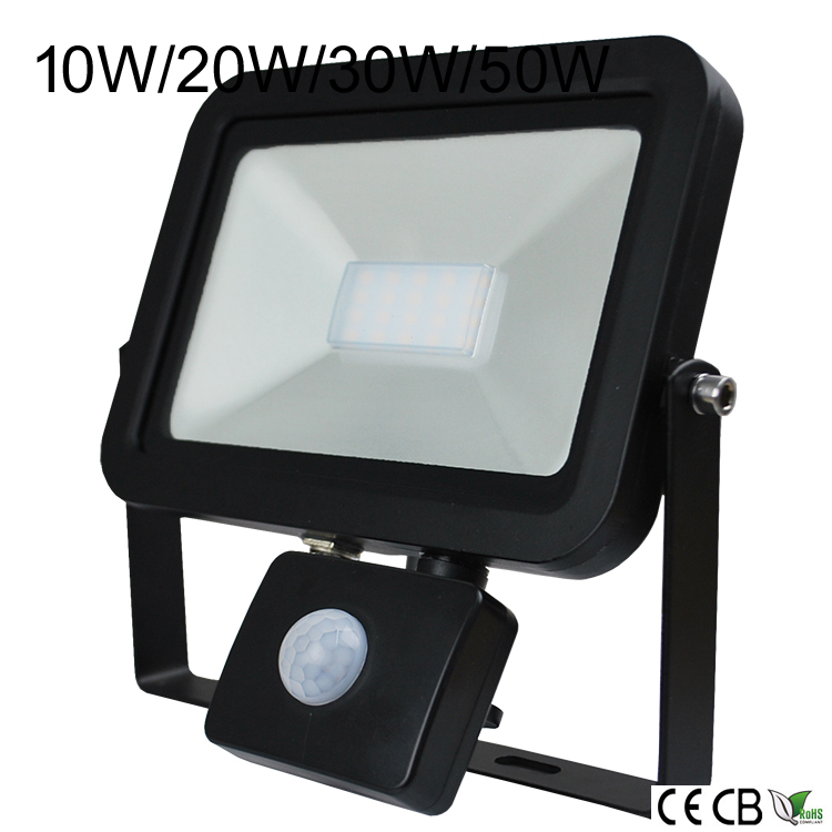 PIR sensor led flood light