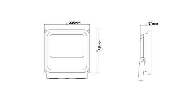 150w outdoor led flood light