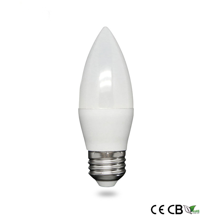 6W E27 led candle bulb