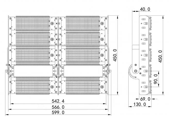 500w-led-module-flood-light-size